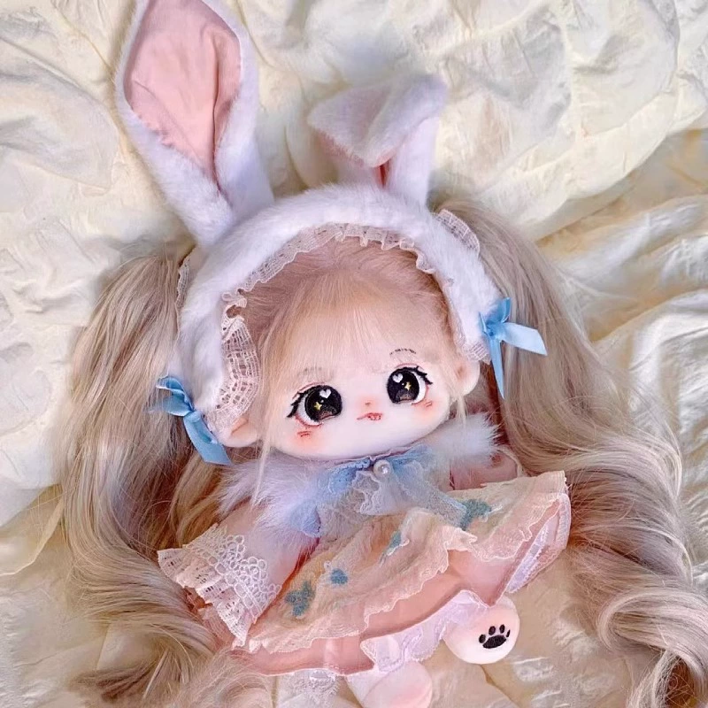 Хлопковая кукла, игрушка для переодевания, платье, набор для подруги, 20 см, детская одежда