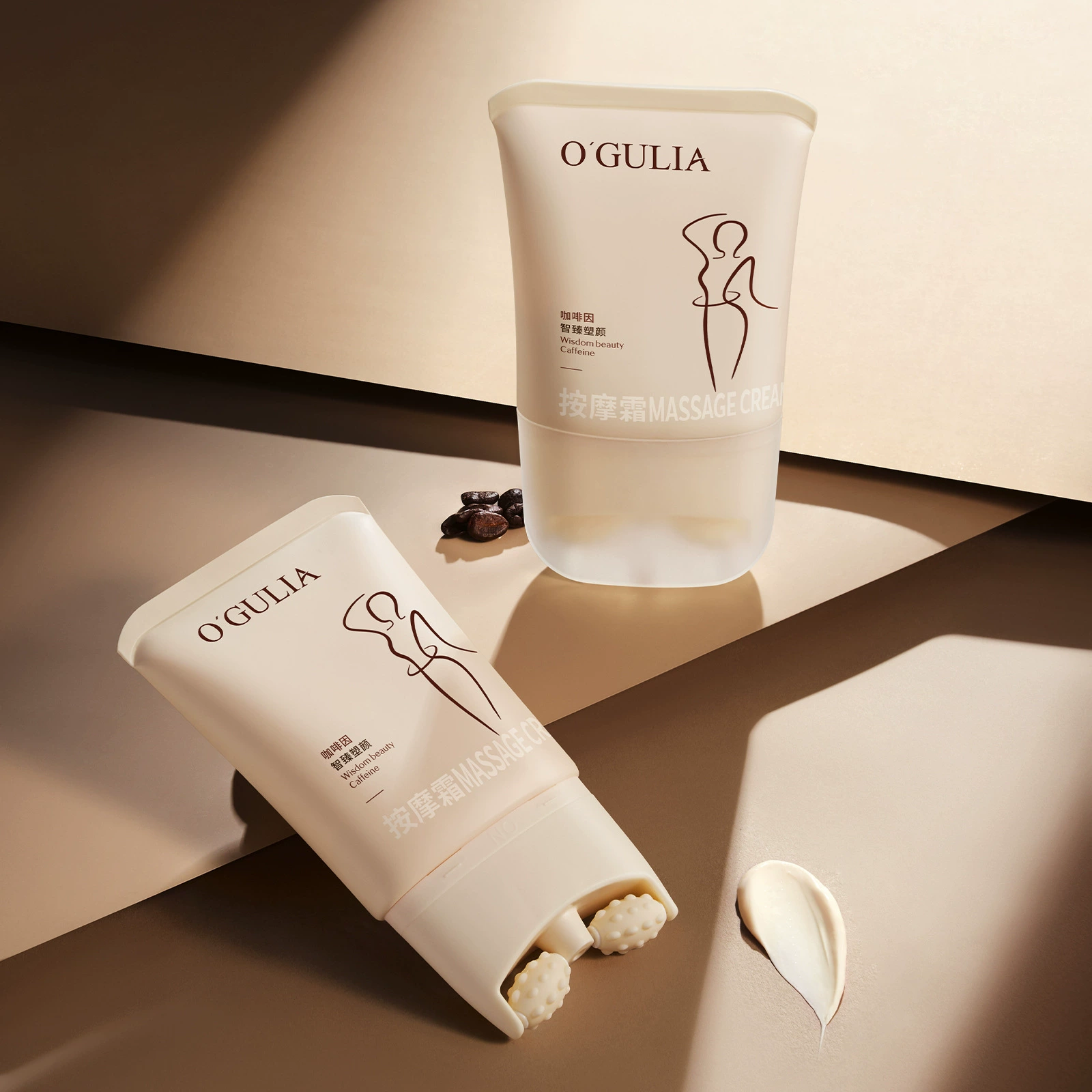 Агулия Жижень, косметический массажный крем, косметический крем, косметический крем, косметический крем, чтобы уменьшить живот