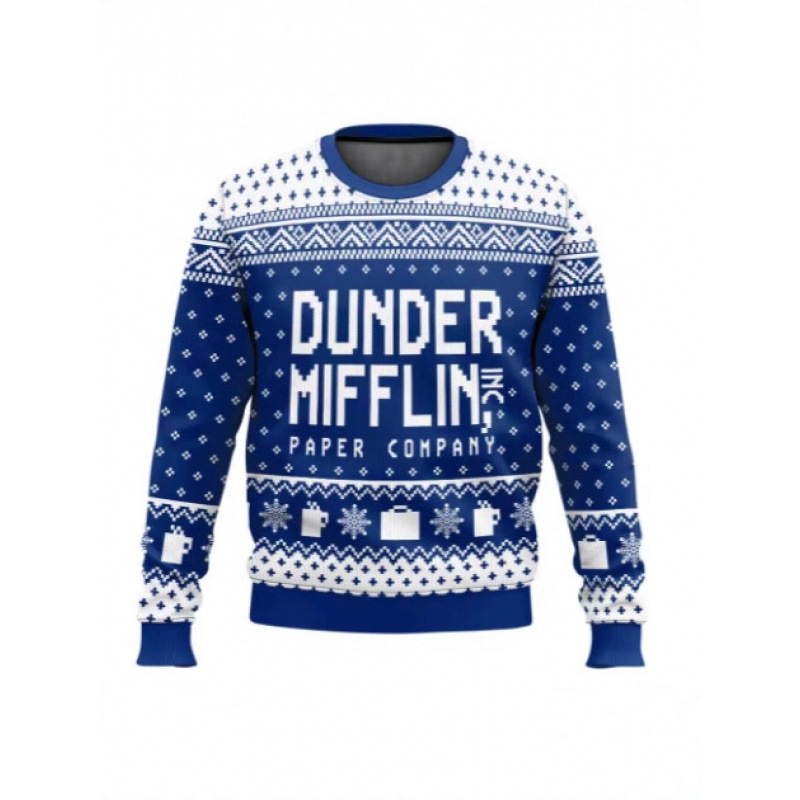 The Office Ugly Cute Christmas Sweater 2025 New Fashion Men's Loose Sweatshirt Winter Women's Sweatshirt The Office Ugly Cute Christmas Sweater 2025 New Fashion Men's Loose Sweatshirt Winter Women's Sweatshirt