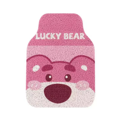 Universal Foot Pad — to clean - pink-bear-head-front-1