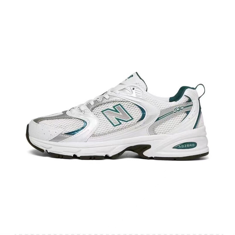 莆田ハイバージョン nb530 シリーズ夏グレーシルバースポーツカジュアルお父さん靴メッシュ通気性男性と女性のカップルモデル|undefined