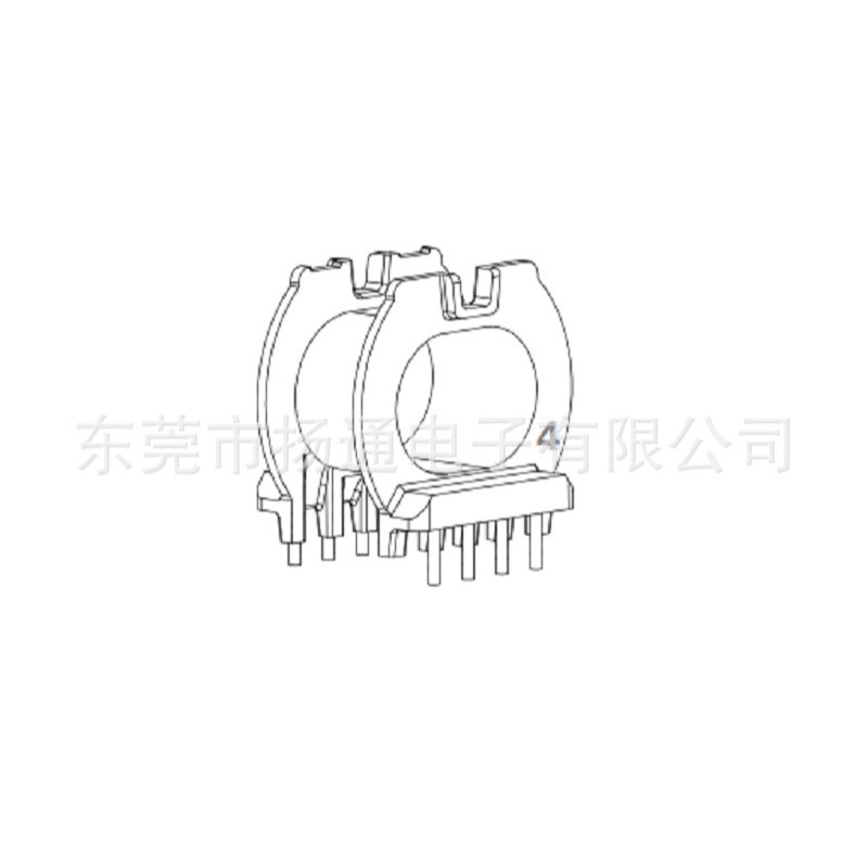 ATQ25通讯骨架ATQ25变压器骨架ATQ25电木骨架卧式  2521