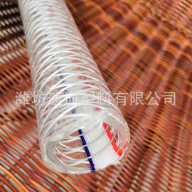 厂家防静电钢丝复合管透明PVC复合钢丝螺旋软管耐压耐腐蚀管胶管