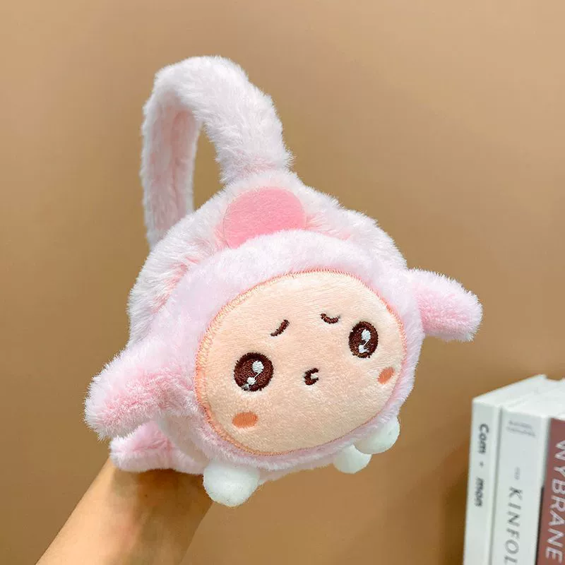 Sanrio, winter keep warm children's headphones, cartoon cute earmuffs, demi-season bag