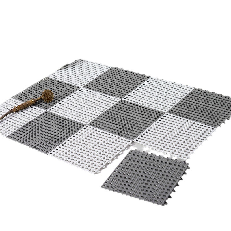 Baño antideslizante estera empalme corte ducha piso estera cubierta completa inodoro hogar impermeable piso estera
