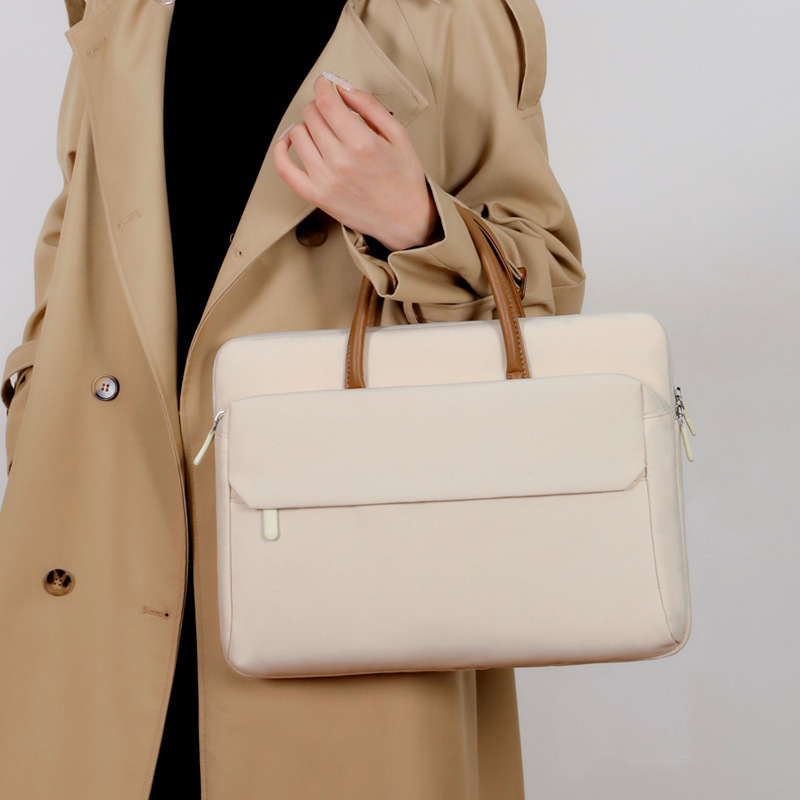 Light Luxury Computer Bag for Women 14inch High-End Portable Laptop Bag Large Capacity Briefcase 16-Inch Document Bag with Printing Light Luxury Computer Bag for Women 14inch High-End Portable Laptop Bag Large Capacity Briefcase 16-Inch Document Bag with Printing