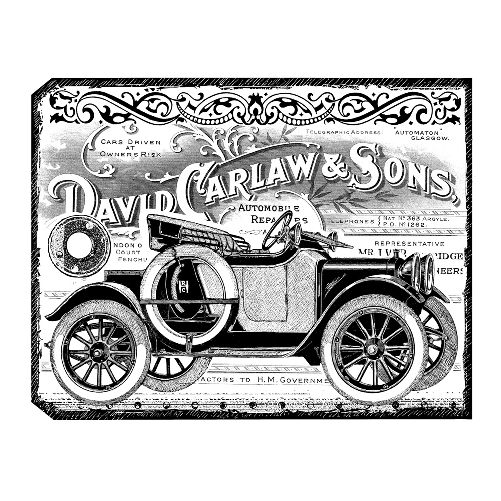 Y8932-Size 87x 68mm stamp