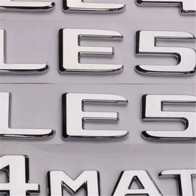 Car logo: and rear badge