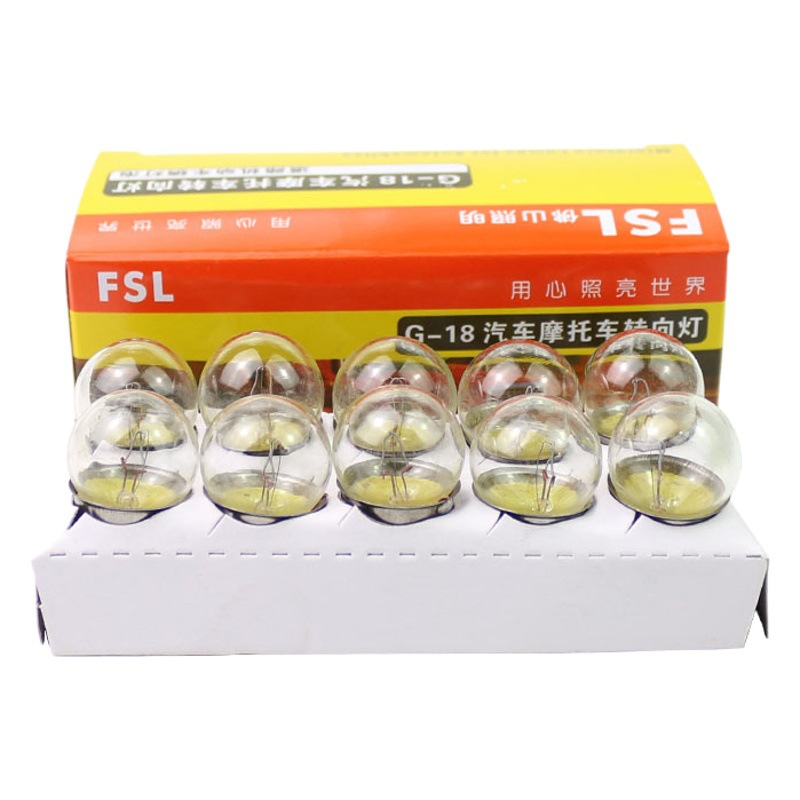 Foshan Lighting G18 Bombilla de coche 1016 Freno 1141 Pie de dirección alto y bajo 2409 Pie doble de cola simple 1156