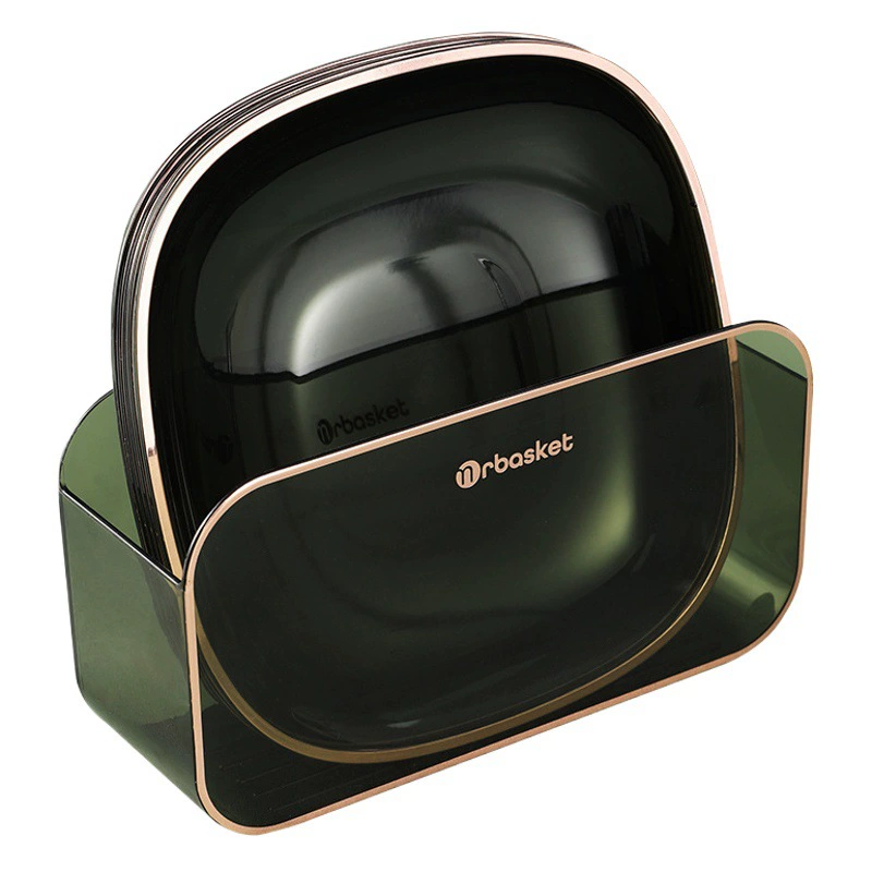 Легкая Роскошная костная плевка Бытовая настольная мусорная тарелка с базой Новая пищевая закуска Фруктовое блюдо Блюдо для костной плевки