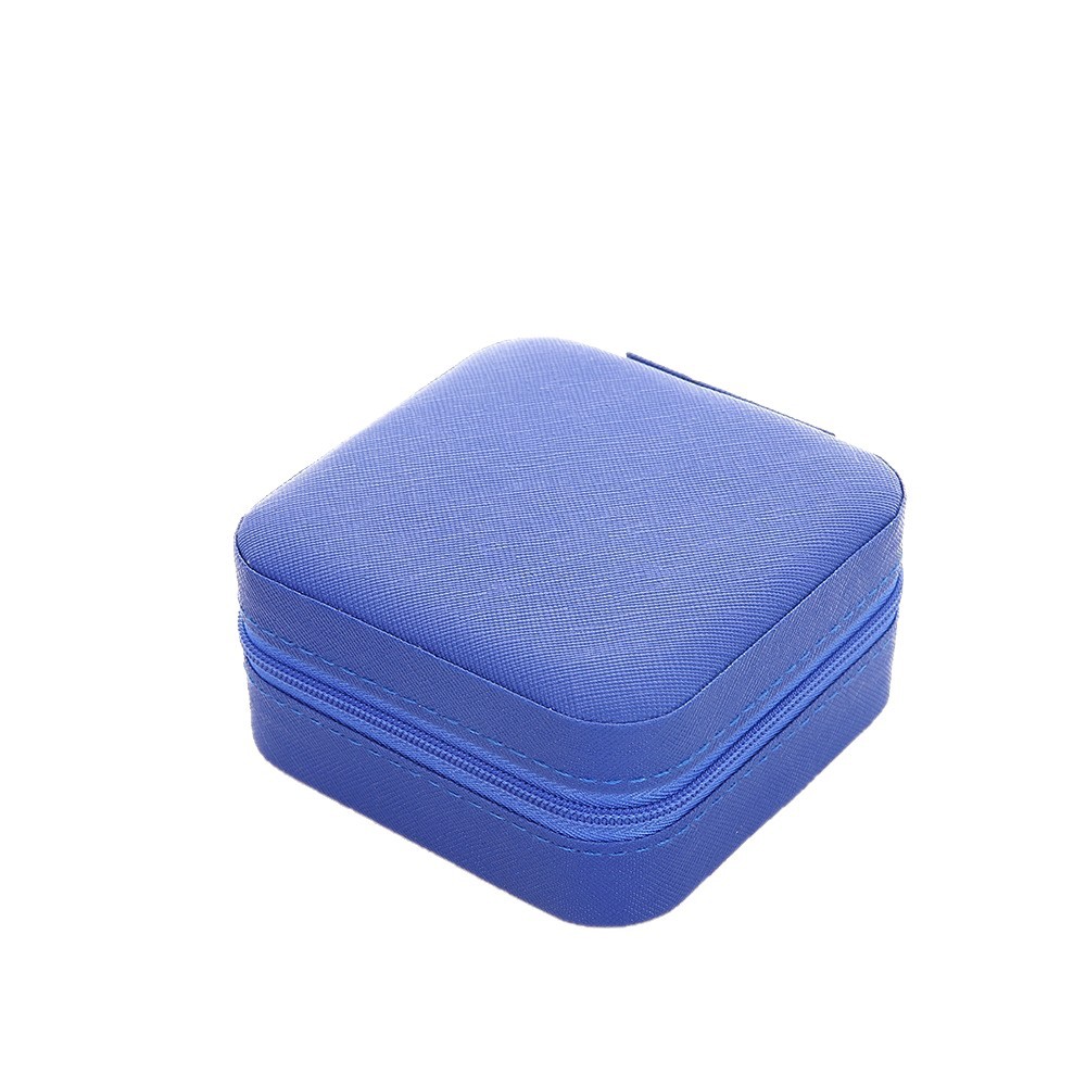 Joyería portátil transfronteriza caja de almacenamiento exquisita caja de joyería alta costura collar anillo caja de joyería de viaje