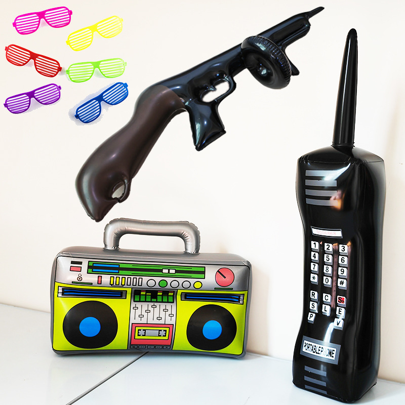Inflatable musical instruments