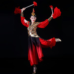 打鼓演出服装女威风帅气开场舞舞蹈演出服锣鼓水鼓舞飞扬民族风