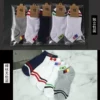 Cotton national flag ship socks-5 color mix and match
