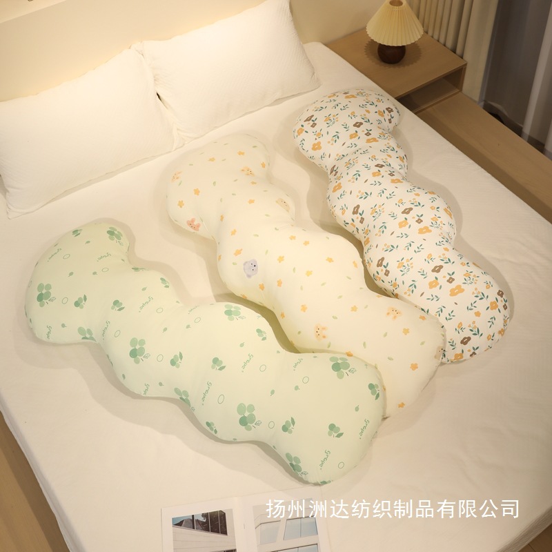 Cute sensación fría nube almohada seda ondulada juguetes de peluche largos muñecas para niñas muñecas de piernas para dormir muñecas de tamaño grande