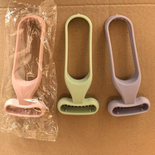 Anti-slip razor hair removal tool for women, arm hair and pubic hair trimmer, manual leg hair removal razor for men