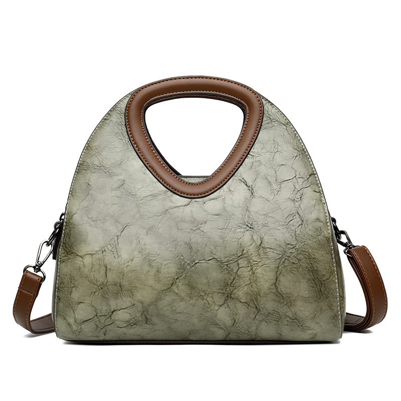 Bag women's bag retro handbag fashion trendy large capacity shoulder messenger bag_voghion.com