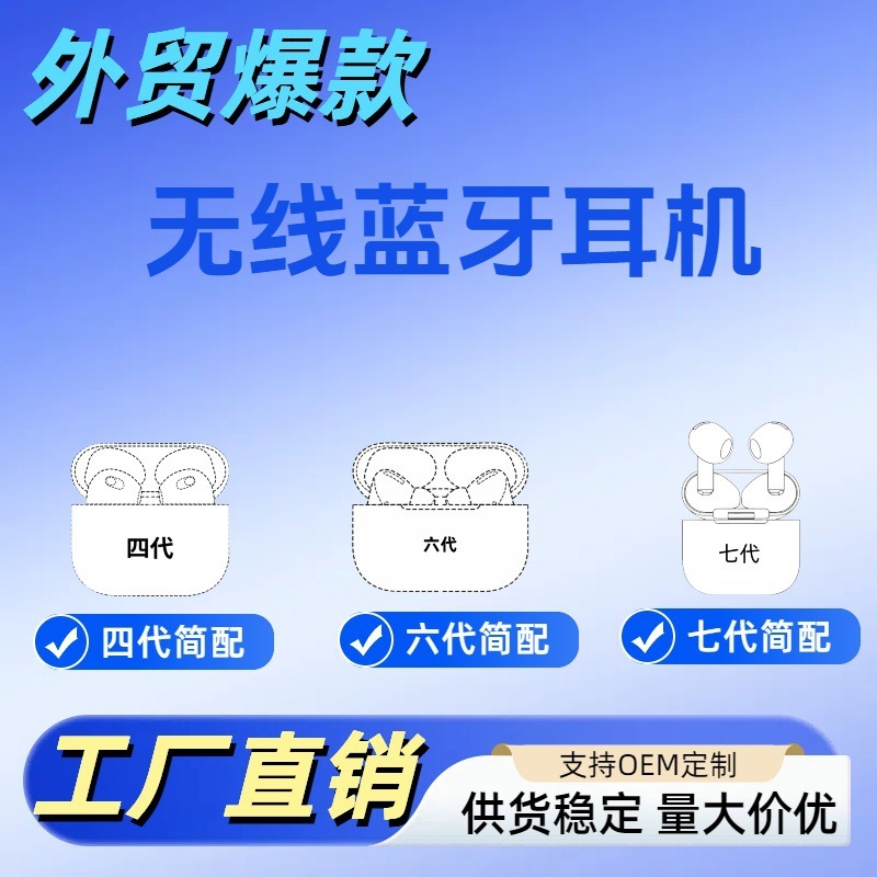華強北の新型二四Pro2の7世代の無線のbluetoothのイヤホンの高音質の平果のandroidは通用します。|undefined