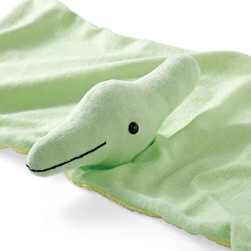 Dropshipping Japanese pterosaur shawl creative cute soft terry cloth indoor warm shawl bath towel air conditioning blanket