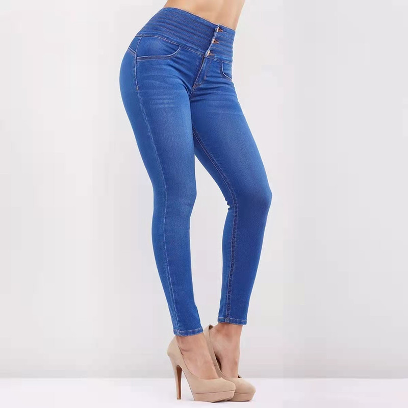 Internet celebrity same style tight stretch low waist Peach Hip lifting jeans women's sports trousers fitness sexy hip lifting pants Internet celebrity same style tight stretch low waist Peach Hip lifting jeans women's sports trousers fitness sexy hip lifting pants
