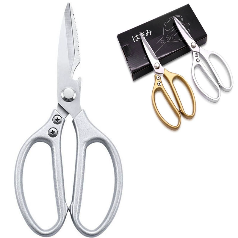 Обработка на заказ ножницы SK5 Ножницы для куриных костей поколения 1234 ножницы с алюминиевой ручкой Японские кухонные ножницы Многофункциональные кухонные ножницы
