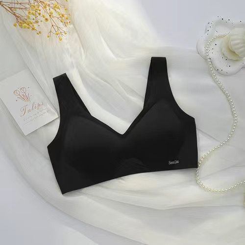 Y62 ropa interior femenina copas fijas juntas anti-caída chaleco sin anillo de acero bra ligero