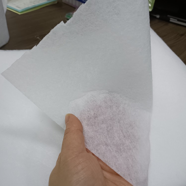 大量生产口罩热风棉 热风针刺棉 透气针刺棉 ES热风棉 口罩热熔棉