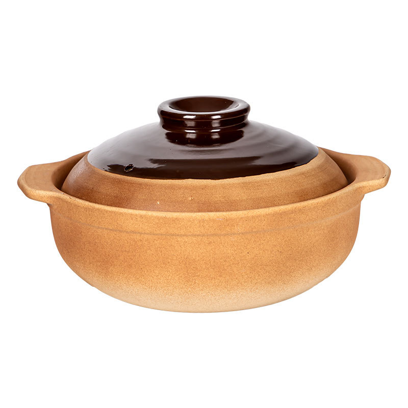 Resistente a altas temperaturas con una olla de cubierta, olla de arroz tradicional doméstica al por mayor, olla de arroz de dos orejas, olla de arroz de restaurante image 6