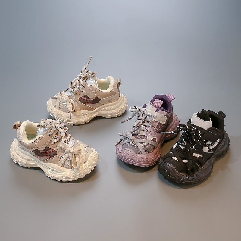 Breathable children's lightweight sneakers for leisure