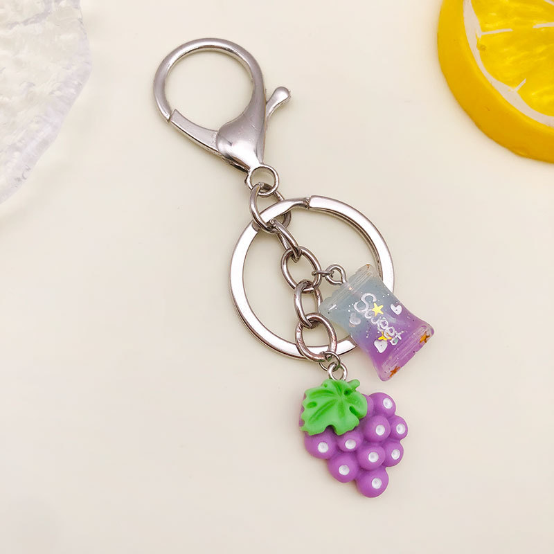 Epoxy Design 1 Piece Resin Star Heart Shape Grape Pendant
