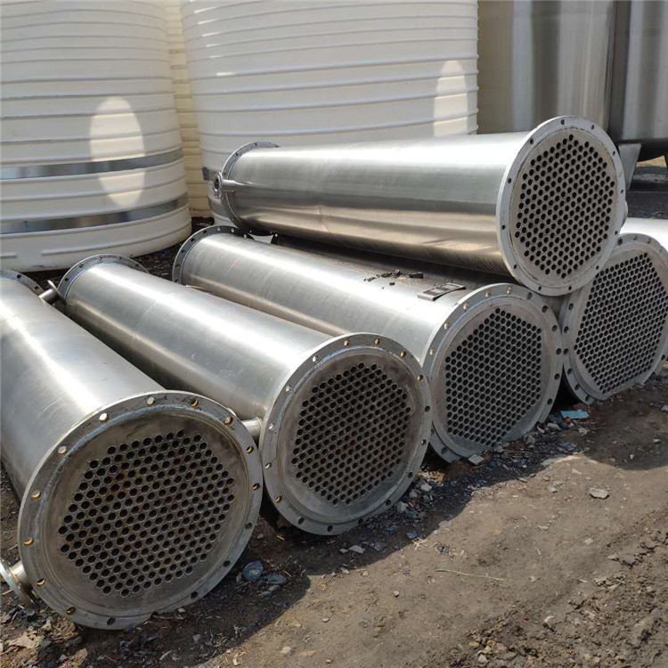 二手列管式冷凝器 不锈钢10-30立方冷却设备 钛材列管式换热器