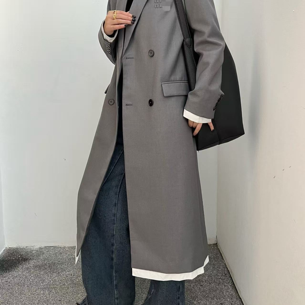 Nanyou Women's Clothing mm Korean Style Casual Suit Windbreaker Jacket Women's 2022 Autumn New Style Temperament