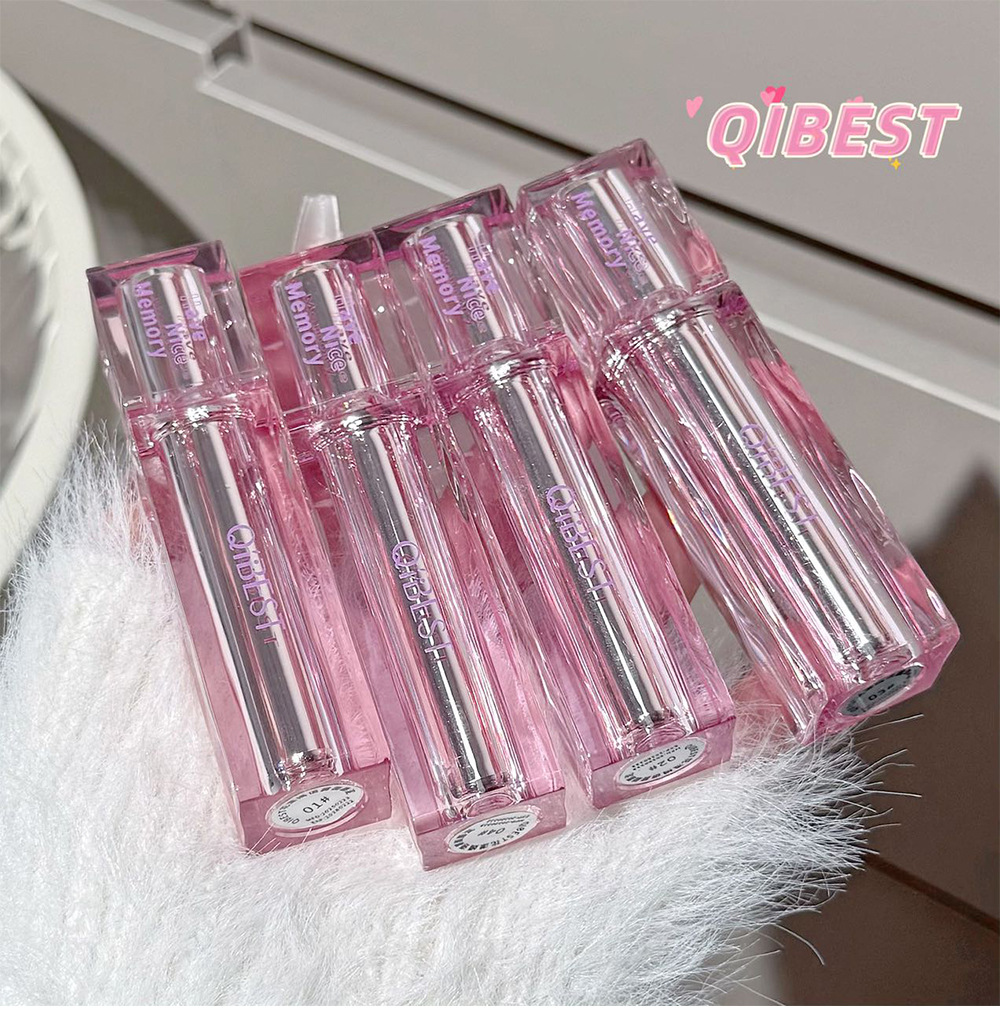 Flower Language Matte Lip Mud Pink Girl Spring and Summer Pale Complexion Fair Student Four-color Light Series Wholesale in stock full figure
