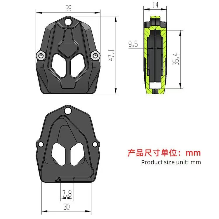 Suitable for Jile Ae4 Ae4I Ae2 Steering Switch Button Modification Electric Vehicle Widened Key Cover Accessories Protection