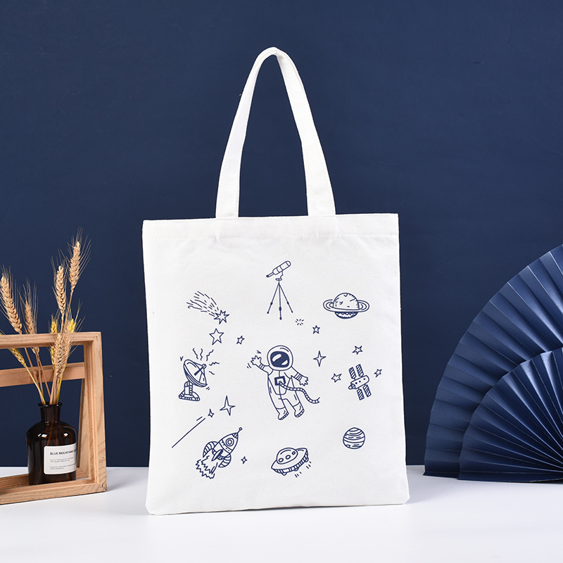 布袋子购物袋麻袋单肩帆布包学生韩版ins日系女手提布兜厂家定 制