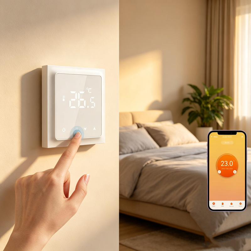 Hy610 Smart Programmable Wifi Modern Ce Certified Underfloor Heating Accessories Underfloor Heating Thermostat Alex Hy610 Smart Programmable Wifi Modern Ce Certified Underfloor Heating Accessories Underfloor Heating Thermostat Alex