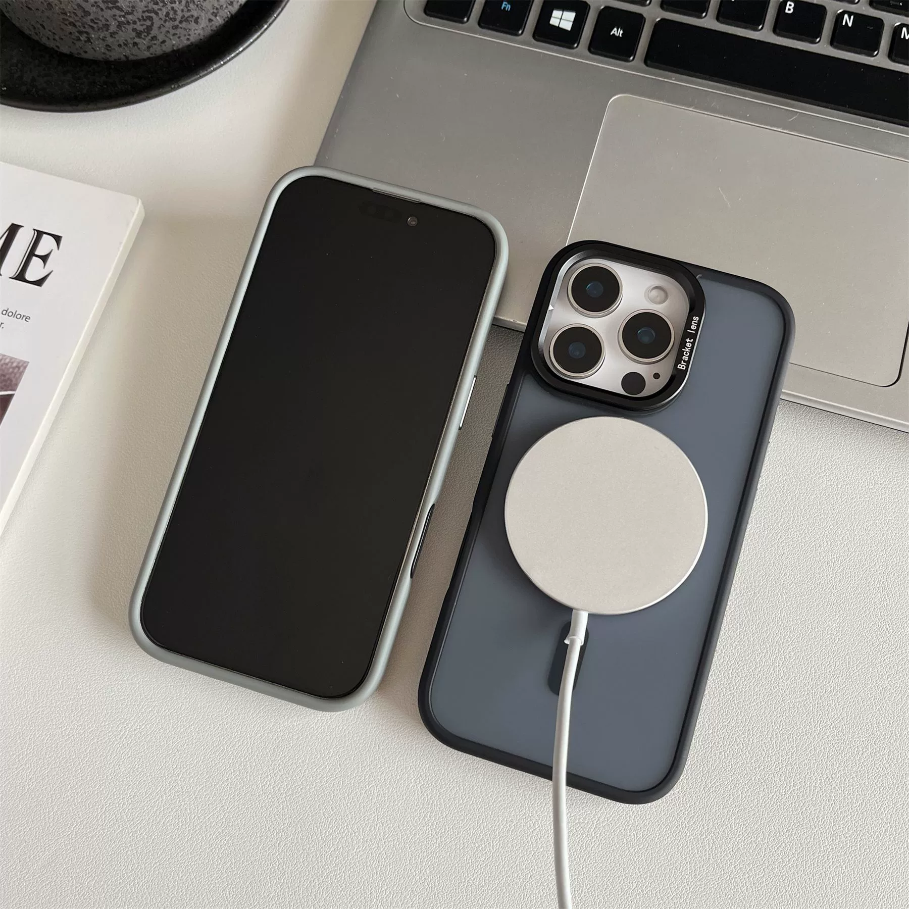 Apple совместимый чехол для телефона iPhone 15 матовый iPhone15 Pro линза трубка iphone 16promax