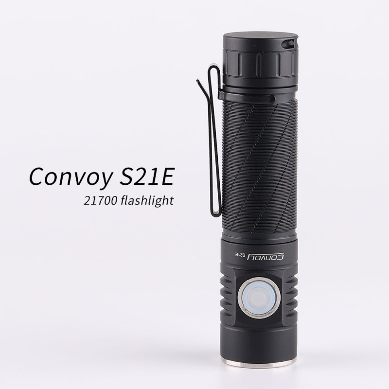 Convoy S21E黑色绿色21700手电筒SST40 519A TYPE-C充电 不含电池