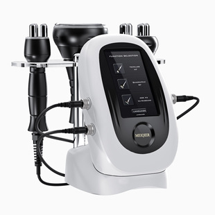 Three-In-One 40K Beauty Instrument Multi-Pole Rf Imported Beauty Instrument Body Scraping Instrument Cross-Border Manufacturer Cross-Border 6 Countries Cross-Border