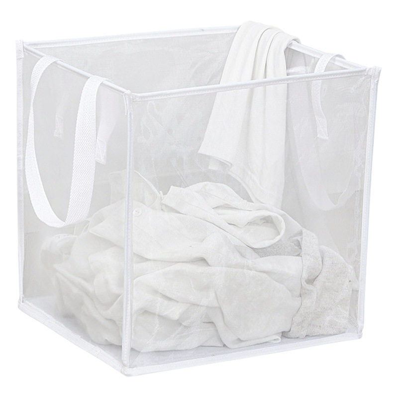 Cesta de lavandería de malla baño grande cesta de lavandería multifuncional plegable baño Baño cesta de la ropa