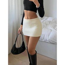 N 28039 Knit Mini Skirt ��֯������ȹ�羳����ͨ��ó