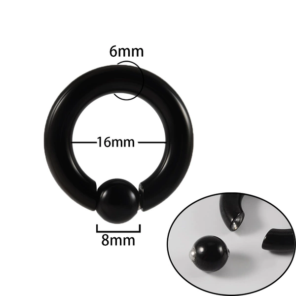 Black-6x16x8mm