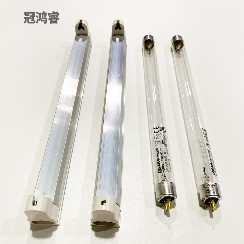 UV 살균 램프 6W 210MM 완전한 오스람 오스람 살균 램프 UVC254NM 살균 램프