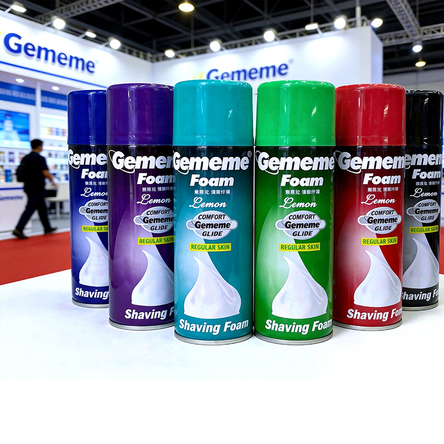 Gememe afeitar espuma para hombres afeitar espuma de limón crema de afeitar 200ml afeitar super belleza empresa de afeitar image 4