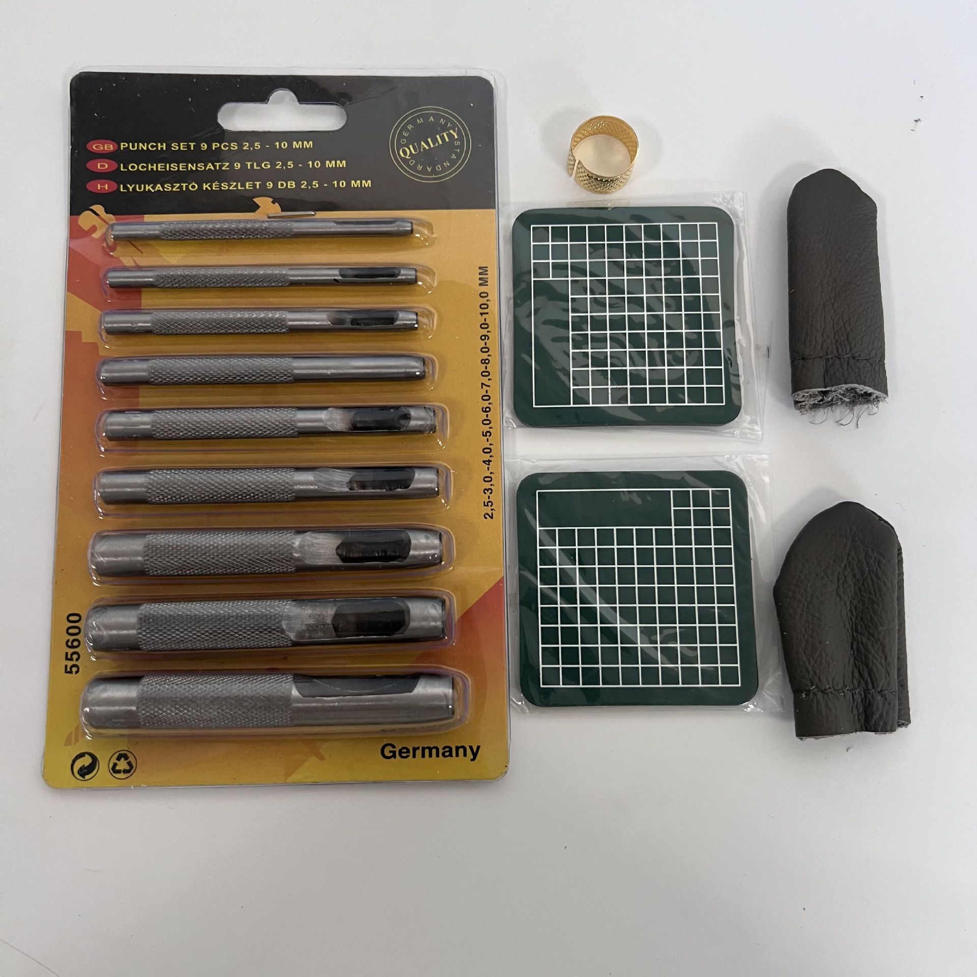 DIY cuero hecho a mano tallado forma herramienta aceite pluma sello cuchillo de corte punzonado