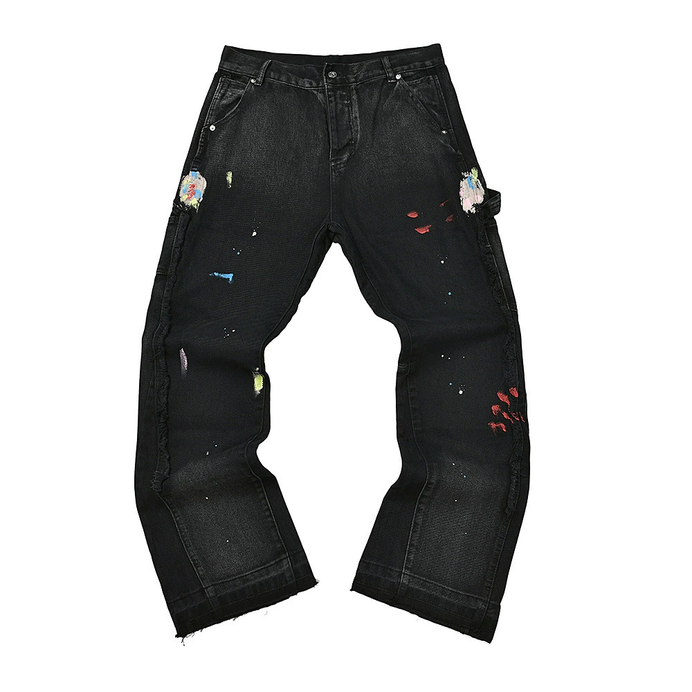 Голова мегапон? Поясняю: Megaphone, jeans for leisure, trousers, graffiti, oversize