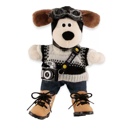 Car ornaments, Tank 300 Harvard - wear-shoes-hat-black-and-white-clothes-shorts-camera-dog
