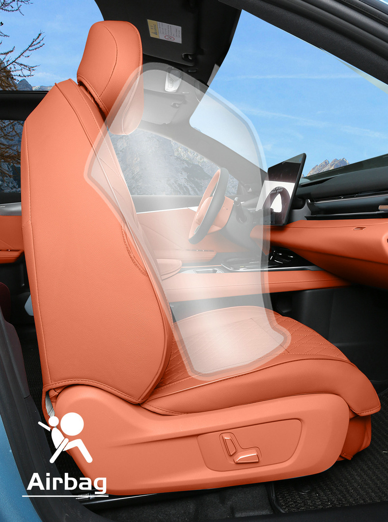 Changan dark blue S05 car seat cover four seasons full-enclosed leather seat cushion 510ULtraMaxPLUS full-covered cushion