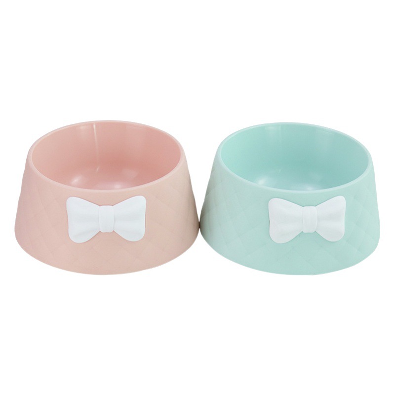Suministros para mascotas amazon nuevo arco redondo gato tazón beber y alimentar mascotas tazón resistente a la caída durable perro tazón