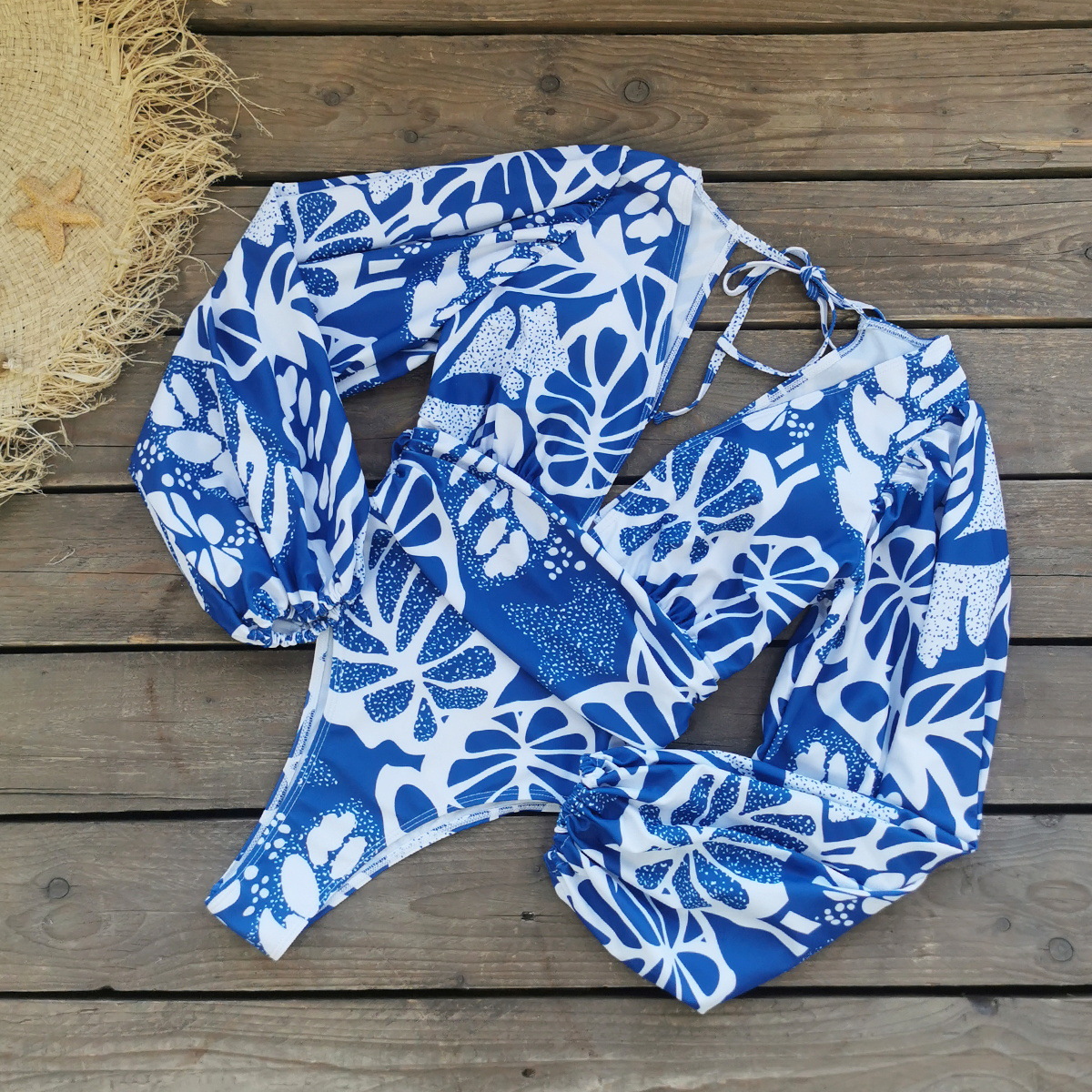 1 Piece Quantity Women's Lady Sexy Printing 1 Piece One Piece Swimwear